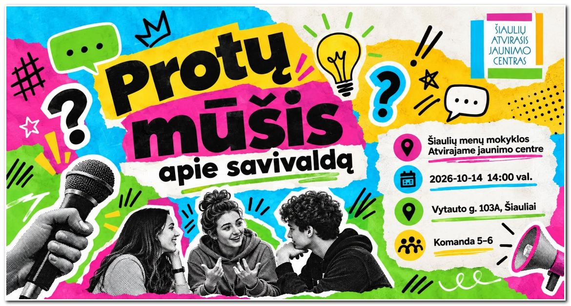🧠 PROTŲ MŪŠIS APIE SAVIVALDĄ!